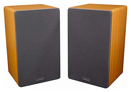 Rockville 2 RockShelf 54C 360W Wood 5.25" Home Theater Bookshelf Speakers/4 Ohm
