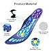 Acupressure Insoles for Men and Women - Helps Promote Blood Circulation and Relieve Fatigue Orthopedic Acupoint Massage Insoles with Magnetic (Blue, L(Men 9.5-12/Women 10.5-13))