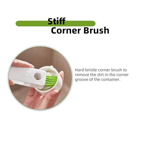Image of A Multifunctional Cleaning Brush That is Good at Cleaning Stainless Steel Cup Lids and U-Shaped Cup Mouths