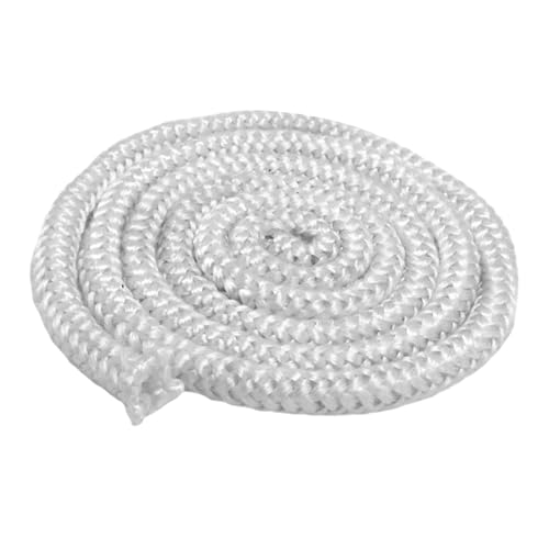 Generic Corda de fibra de vidro para vedação de porta de fogões de madeira, substituição redonda, ef