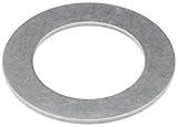 Steel Round Shim, Matte Finish, Full Hard Temper, 0.015