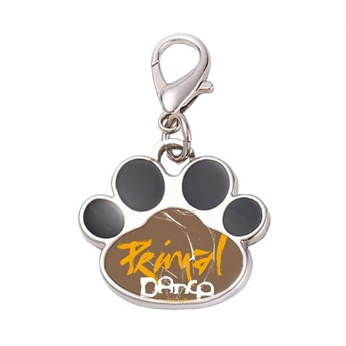 DIYthinker?Graffiti Street Music Body Pet Tag Keychain Dog Cat ID