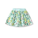 DIERAY Toddler Baby Girls Skirts 18-24 Months Floral Skorts Skirts for Girl Skater Skirt Kid Knit Sc