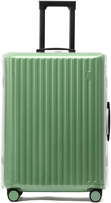 review DFMKLL Luggage Cover Protector Bag PVC Clear Plastic Suitcase Cover Protectors Travel Luggage Sleeve Protector (26inch)