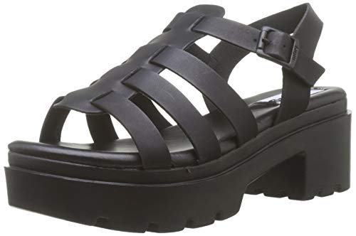 MTNG Collection 50696, Sandalia con Pulsera para Mujer, (Vaqueta Negro C1578), 38...