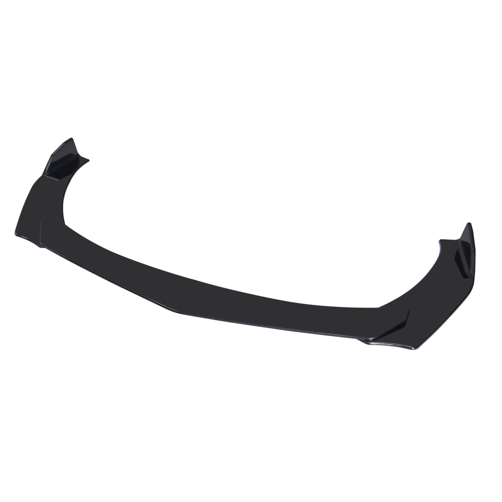 4 pezzi auto paraurti anteriore labbro kit spoiler splitter ABS paraurti canard labbro splitter universale