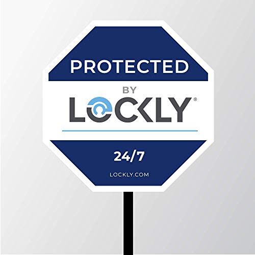 Panneau de sécurité pour cour Lockly visible de nuit et résistant aux UV