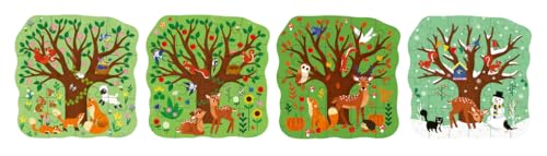 3 Puzzle Up! : Les quatre saisons Ravensburger France - vue 7