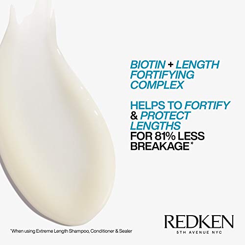 Redken Extreme Length Leave-In Conditioner | For Hair Growth | Seals Split Ends & Prevents Breakage | Infused With Biotin | 5.1 Fl Oz #TOP4