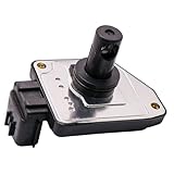 New MAF Sensor AFH55M12 Mass Air Flow Sensor Meter for 1996-1997 Nissan Pickup, 1998-2004 Frontier, 2000-2004 Xterra 2.4L L4 - Replaces AFH55M-12 16017-1S710 MAF Sensor