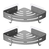 Jastt Adhesive Shower Shelf Bathroom Corner Shelf Wall Mounted Shelf Shelves Modern Small Shelf Show