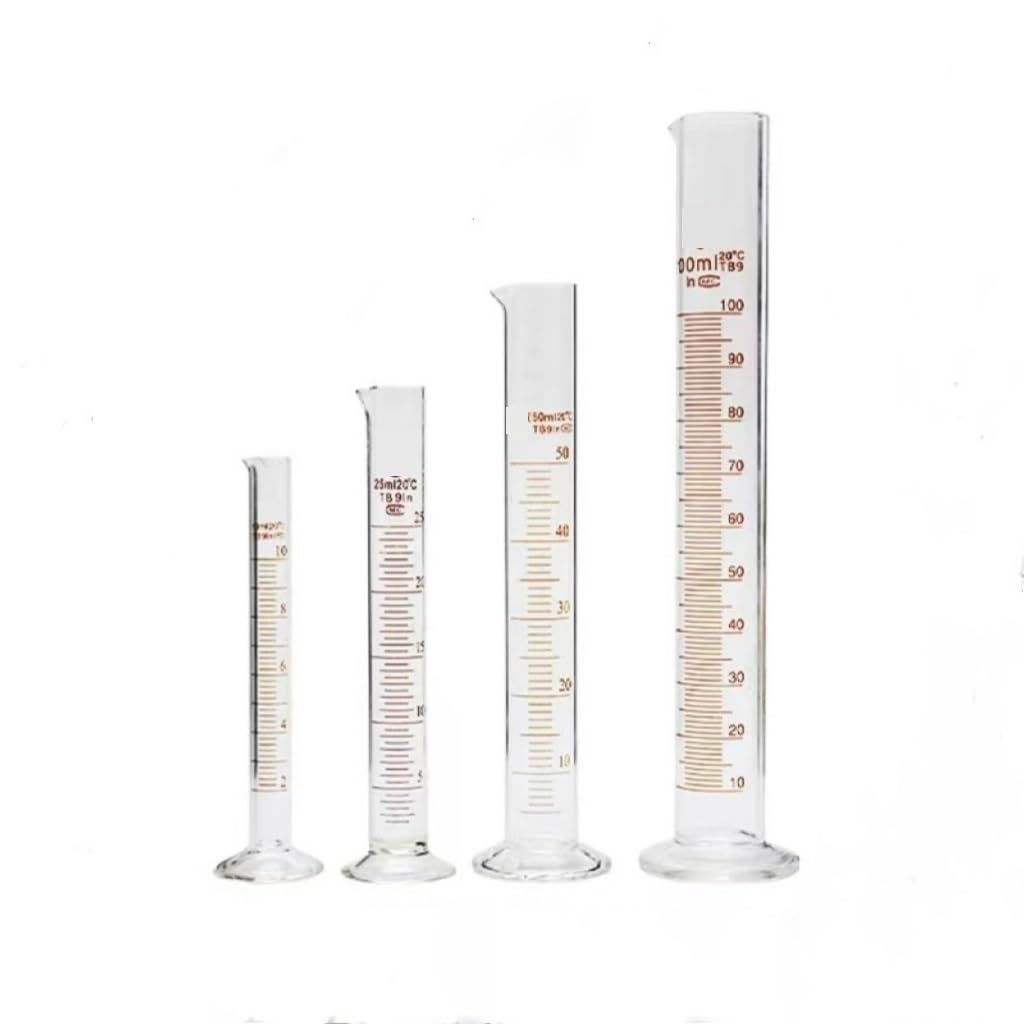 Laboratory Graduated Cylinders—Heavy-Duty Glass Measuring Instruments(50ml)