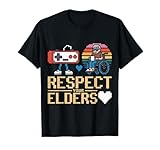 Respect Your Elders Gaming Control Retro Sunset