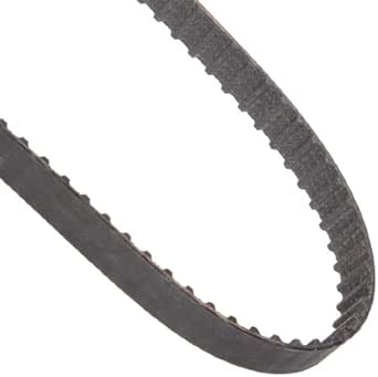Timing Belt, One-Sided, Fiberglass Reinforced Neoprene, 3/8" Width, 25" Length 1/5" Pitch,