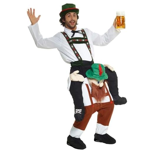 Morph Disfraz Oktoberfest Hombre, Disfraz Tiroles,Disfraz A Hombros Halloween
