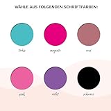 yabaduu Protective Film Compatible with Toniebox 2 Accessories Perfect Fit Self-Adhesive Protective Case with Anti-Scratch Design for Children Y015 (27 Ballerina, Glow in the Dark with Name) - Image 5