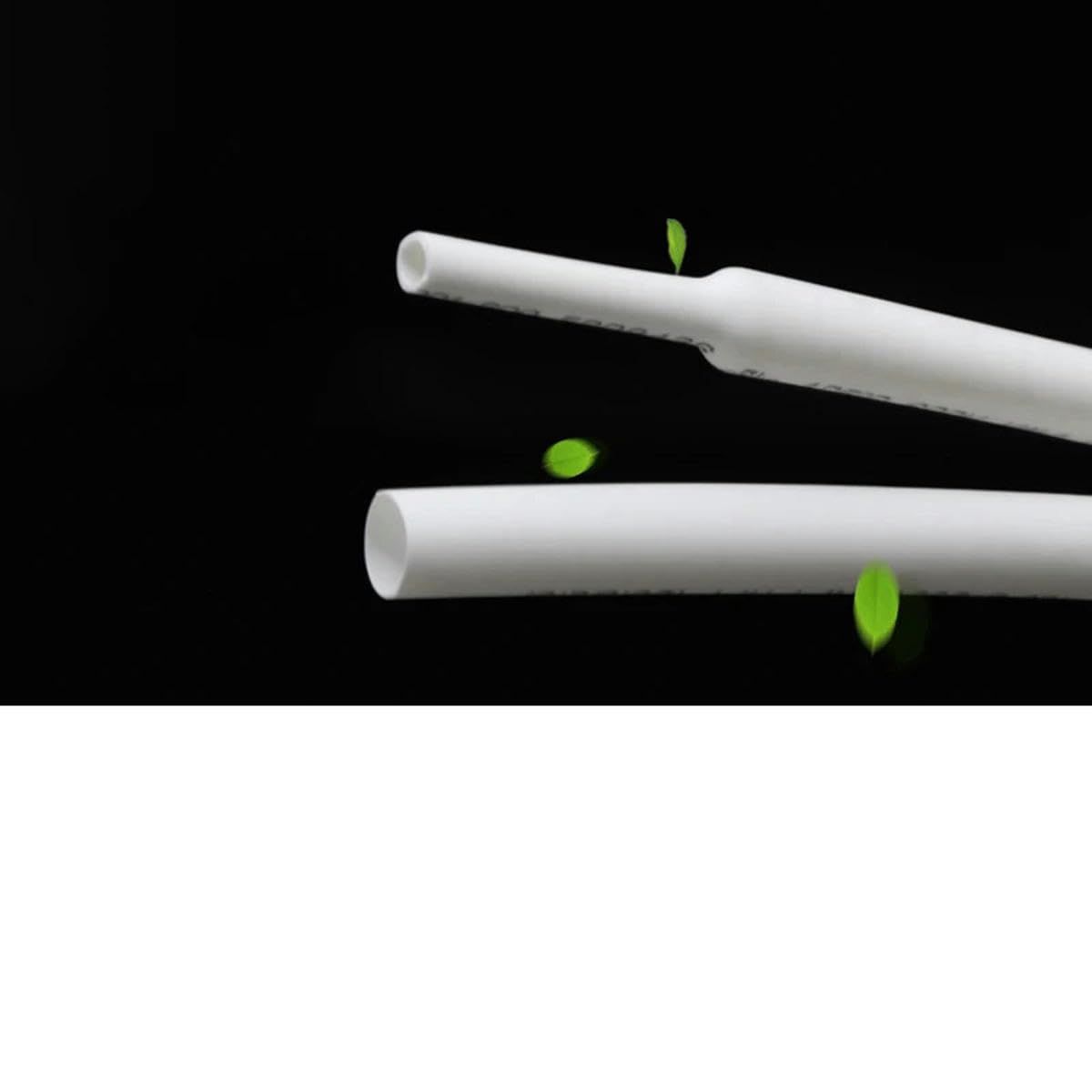1/5/10/25/50M 2:1 Tubo termorretráctil termorretráctil Diámetro 0,6 mm ~ 80 mm Cable de reparación de bricolaje Protector Manguito Tubo de envoltura-70 mm-5 metros