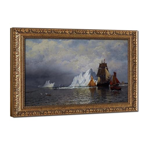 Toile Whaler Bradford solution murale rapide cadre 30,5 cm inclus