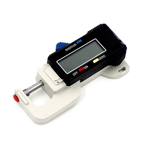 Calibrador Digital de Espesor con Cabezal Plano Precisión 0.01mm