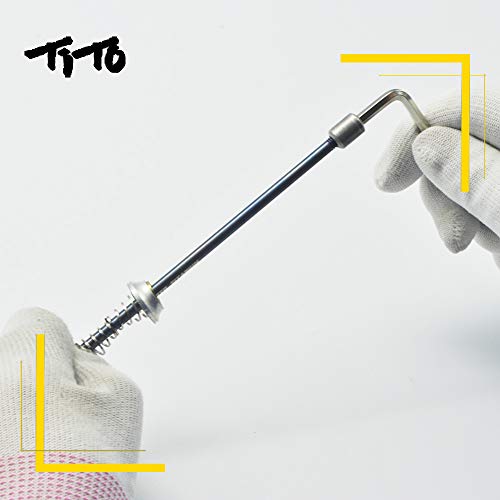 TiTo 1 Pair Lightest Titanium Quick Release for Road Bike MTB Wheels hub Mountain Bicycle (135+100mm)