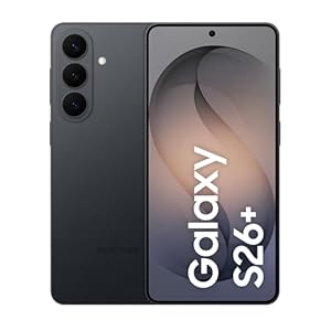 Samsung Galaxy S26+, Unlocked Android Smartphone, 256GB, Powerful Processor, Galaxy AI, Immersive Viewing, Durable Battery, 2026, US 1 Year Warranty, Black