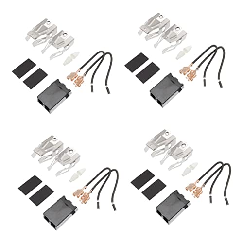 BUTIFULSIC 4 Sets Electric Stove Range Burner Receptacle Kit Multifunction Replacement for Includes Stove Top Burner Element Receptacle