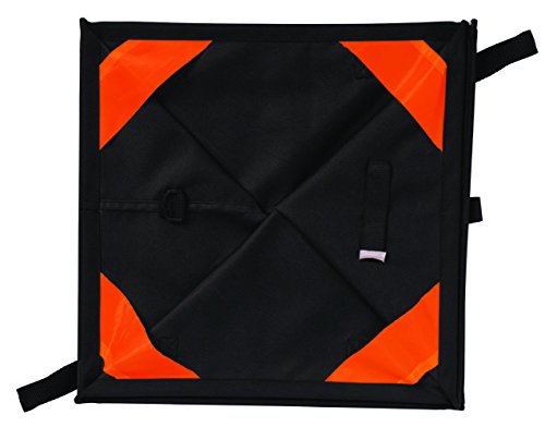 Weaver Leather Arborist Throw Line Storage Cube , Black/Orange #TOP2