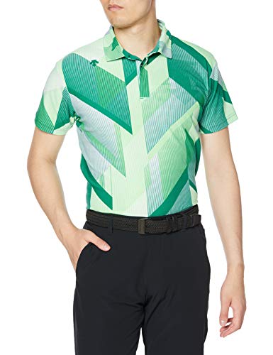 [デサントゴルフ] 半袖シャツ DGMQJA00 メンズ GR00(グリーン) 日本 M (日本サイズM相当)