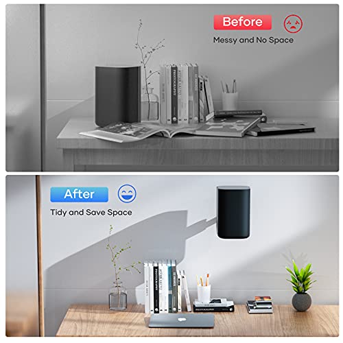 Notiela Speaker Wall & Ceiling Mount For Roku Wireless Speakers Mount, Tilt And Swivel Adjustable Speaker Mount For Roku Speaker Wall Mounts With Hardware Kit, One Pack #TOP4