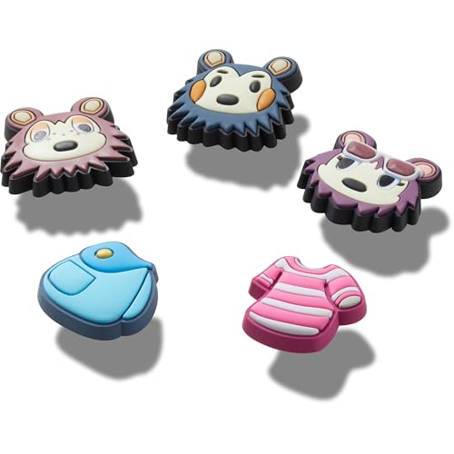 Image of Crocs Jibbitz Video Games Shoe Charm Packs, Animal Crossing Creator, 5-Pack