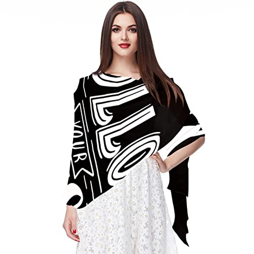 Écharpe mousseline de soie drapeau Royaume-Uni pour femme