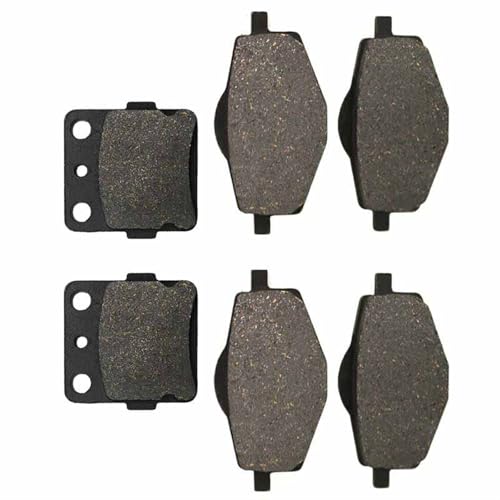 Plaquettes de frein avant arrière pour Yamaha Banshee YFZ 350 et Warrior 1987-1989
