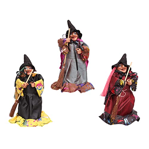 Abaodam 6 Pcs Halloween Brocomba Bonecas de Bruxa Bonecas de Halloween Boneca Boneca Ornamentos de B