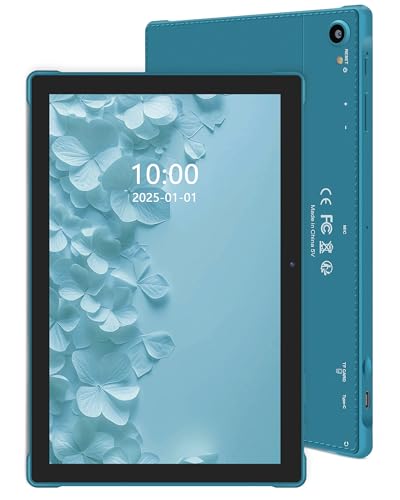 TopLuck Tableta Android de 10 Pulgadas, GMS, 32G ROM Compatible con Tarjeta TF de 1TB, Verde Oscuro