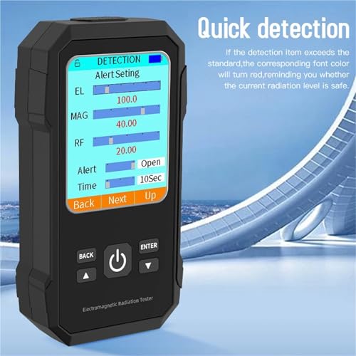 Detector EMF 3 en 1 Campo Electrico, Magnetico y Radiacion miniatura 6