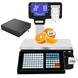 【Double affichage】 Les écrans d'affichage double face sont conçus pour permettre aux commerçants et aux invités de prendre des lectures en temps réel et d'éviter la lecture des litiges. Cela rend les achats plus pratiques et confortables. L'échelle a une capacité de pesée de 66,14 livres, mais l'erreur n'est qu'à 0,01 lb. Cette précision peut mesurer les articles très précisément et réaliser des achats de commerce équitable absolu