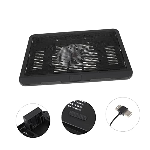 Base para portátil con ventiladores duales ajustable TEHAUX miniatura 4