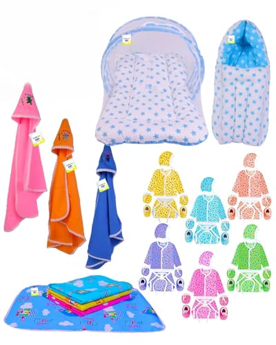 Image of Toddylon New Born Baby Gift Set 39 in 1 Hospital Essentials Combo (0-6 Months)