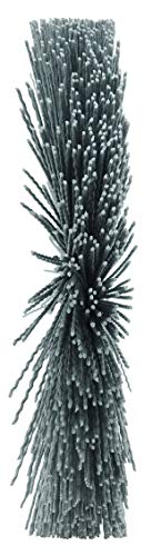 Image of Weiler 20650 8 inch Nylox Metal Hub Wheel Brush, .040 /120SC Crimped Fill, 2 inch Arbor Hole, Made in the USA (Pack of 2)