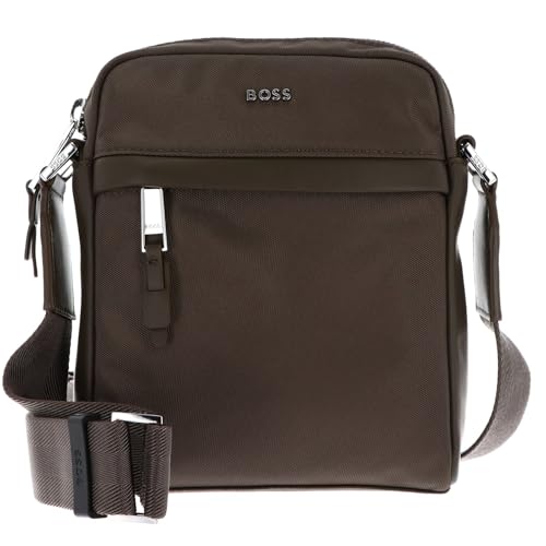 Sac crossover BOSS Highway N vert forêt pour homme écoresponsable