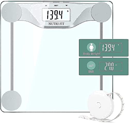 NUTRI FIT balanza digital para baño y cocina 2 en 1 miniatura 2