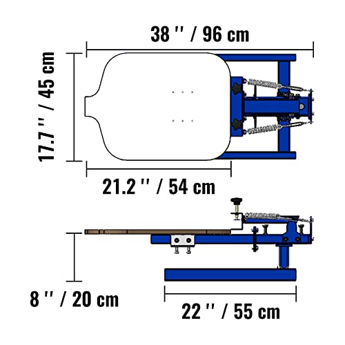 Vevor 101 SCREEN PRINTING MACHINE Screen Printing Machine thumb #7