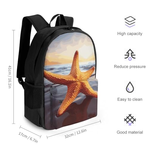 Mochila deportiva ligera Starfish para mujeres y hombres miniatura 2
