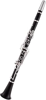 B-flat Clarinet Wood Body 17 Silver-plated For Beginners Clarinet for Beginner