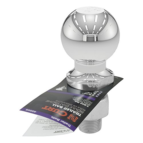Curt Manufacturing 40005 Trailer Ball, Silver #TOP5