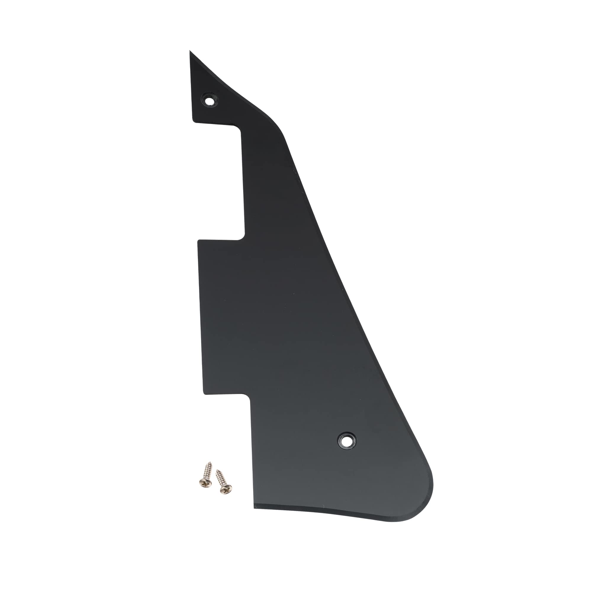 Musiclily LP Guitar Pickguard Scratch Plate for USA Les Paul Modern Style Electric Guitar,1Ply Matte Black