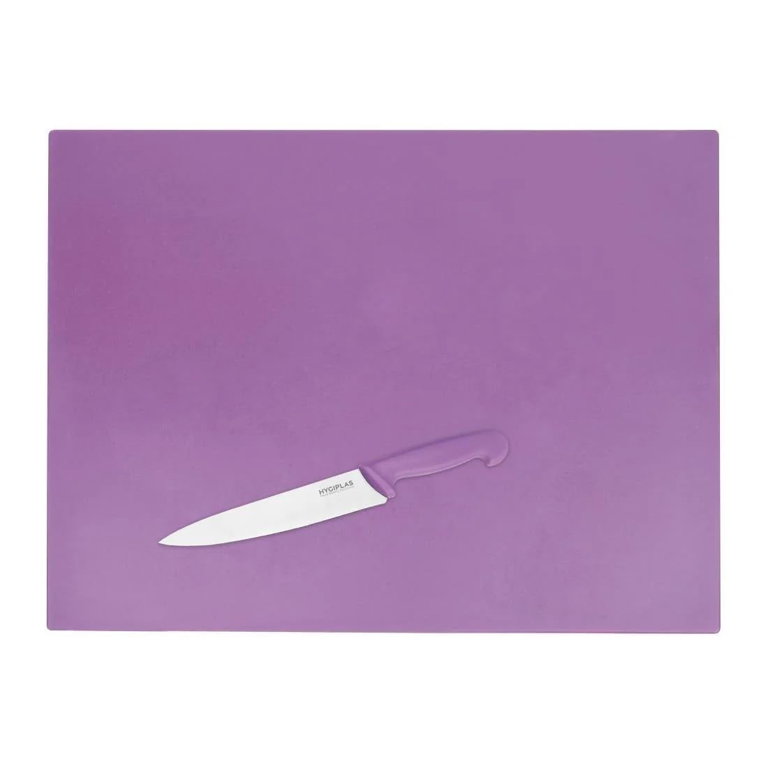 Hygiplas Tagliere a bassa densità, viola, 600 x 450 x 20 mm
