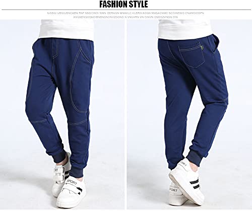 Children's Spring and Autumn Pure Cotton Sports Trousers2