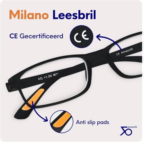Amazotti Milano + Leesbrillenset +2.50 - View 6