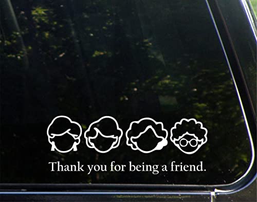 Thank You for Being a Friend (8-3/4" x 3") Dye